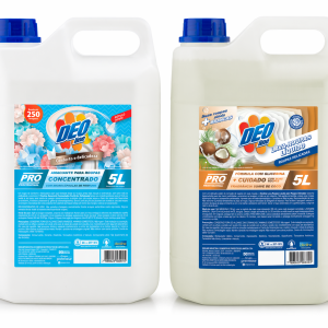 Jabón liquido para ropa 5 lts + suavizante premium 5 lts