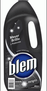 Cera autobrillo Blem negra 900 ml